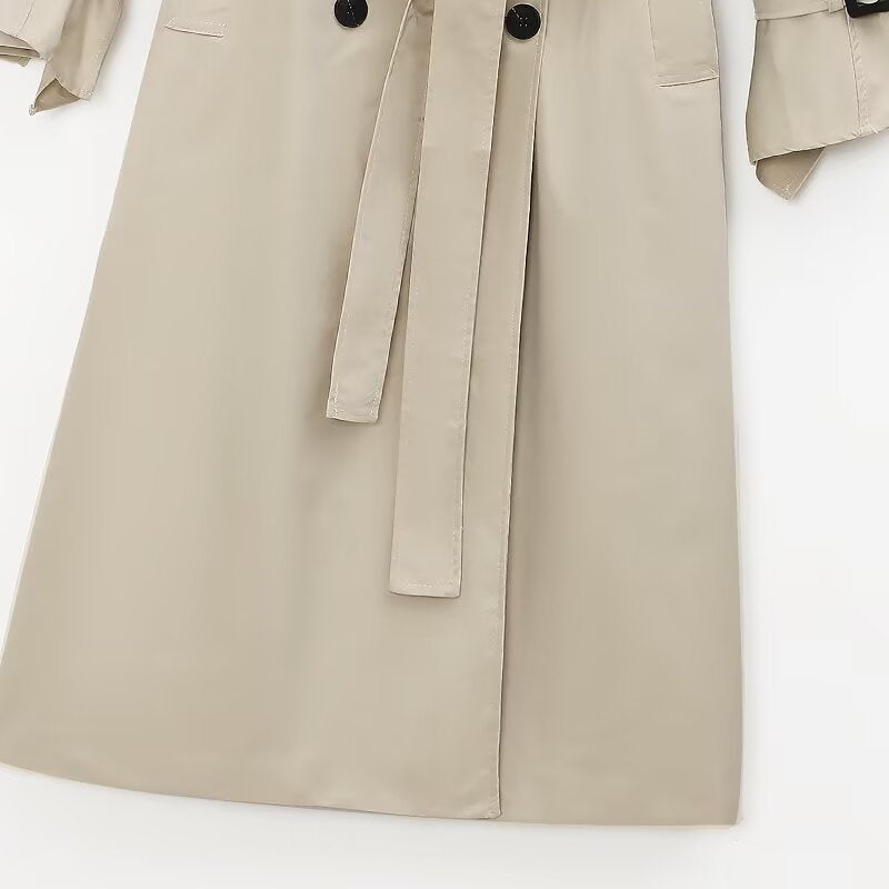 Nina Trenchcoat – Eleganter Damen Mantel