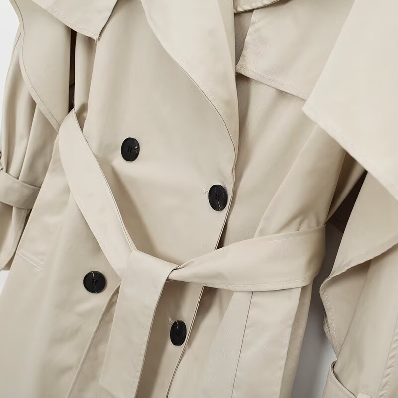 Nina Trenchcoat – Eleganter Damen Mantel