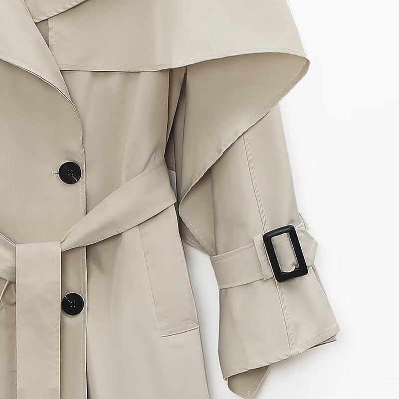 Nina Trenchcoat – Eleganter Damen Mantel