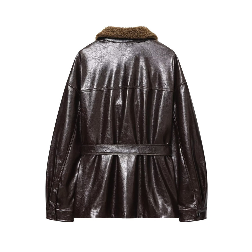 Nola Lederjacke – Elegante Damen Lederjacke