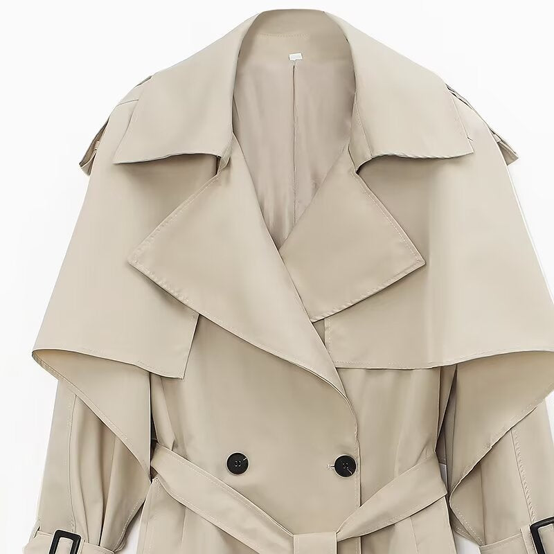 Nina Trenchcoat – Eleganter Damen Mantel