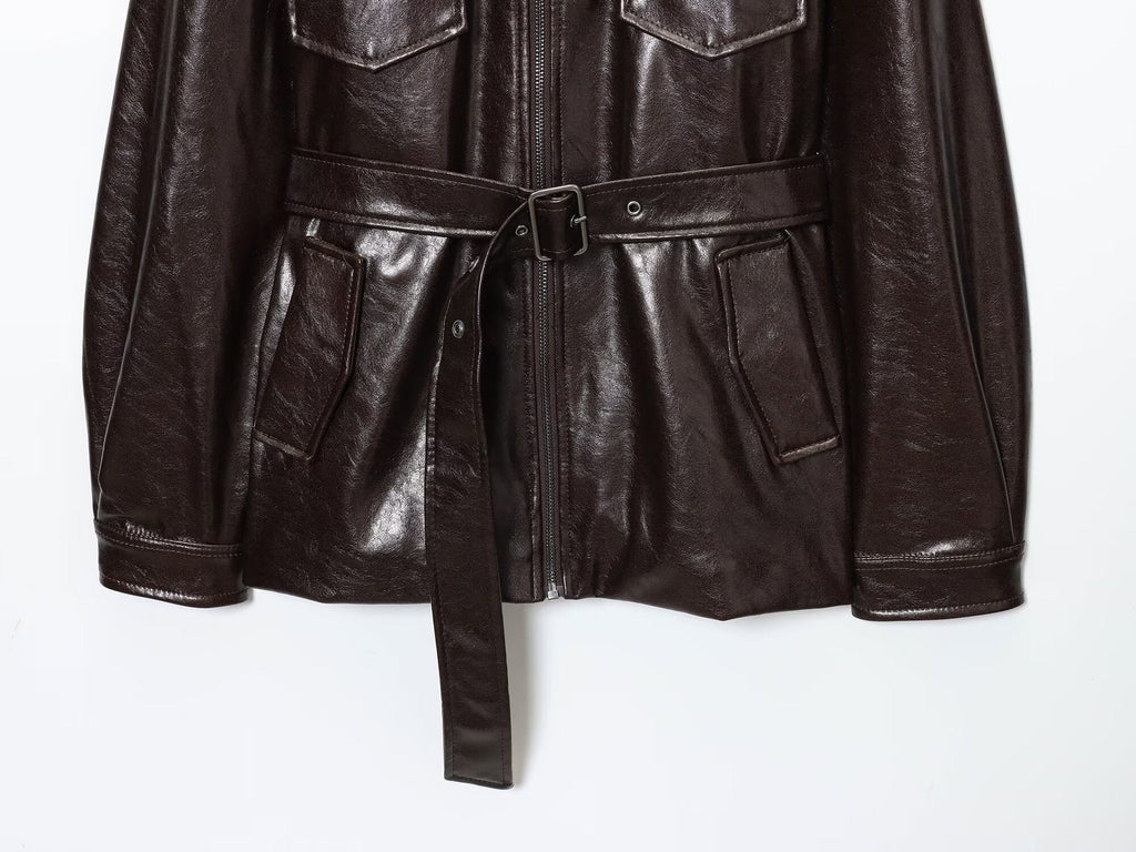 Nola Lederjacke – Elegante Damen Lederjacke
