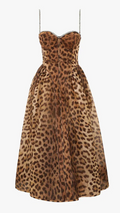 Leo Kleid – Elegantes Damen Kleid im Leo Look