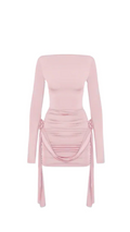 RoseCharm Off-Shoulder Langarmkleid