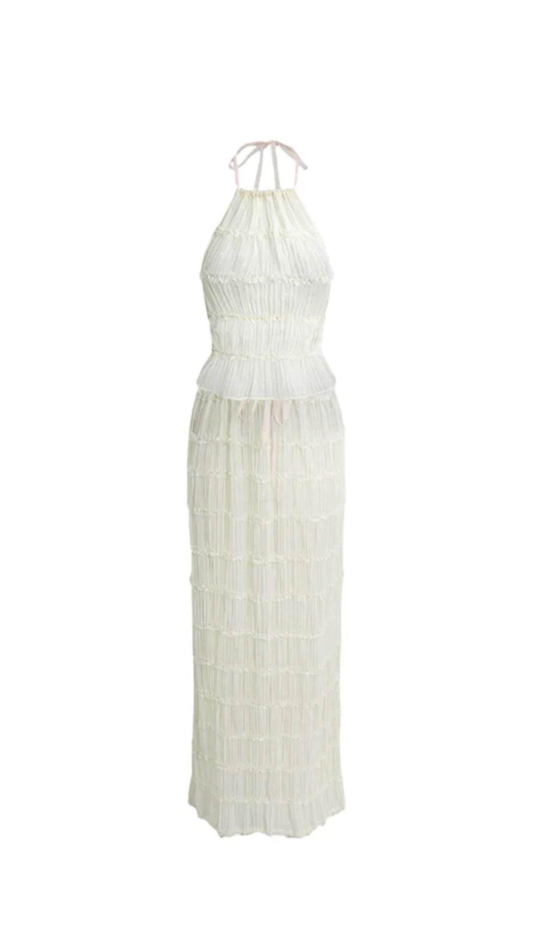 Plissee Set – Eleganter Damen Zweiteiler
