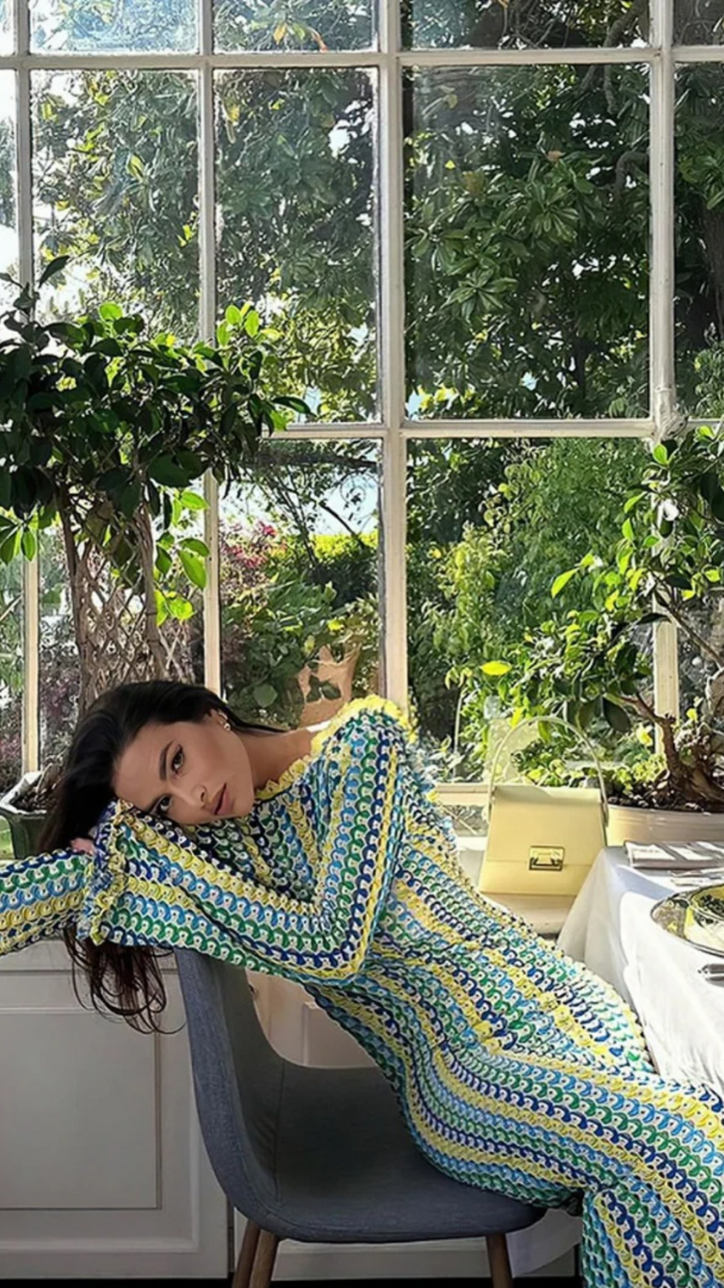 Crocheted Knitted Kleid - Sommerkleid Damen gehäkelt