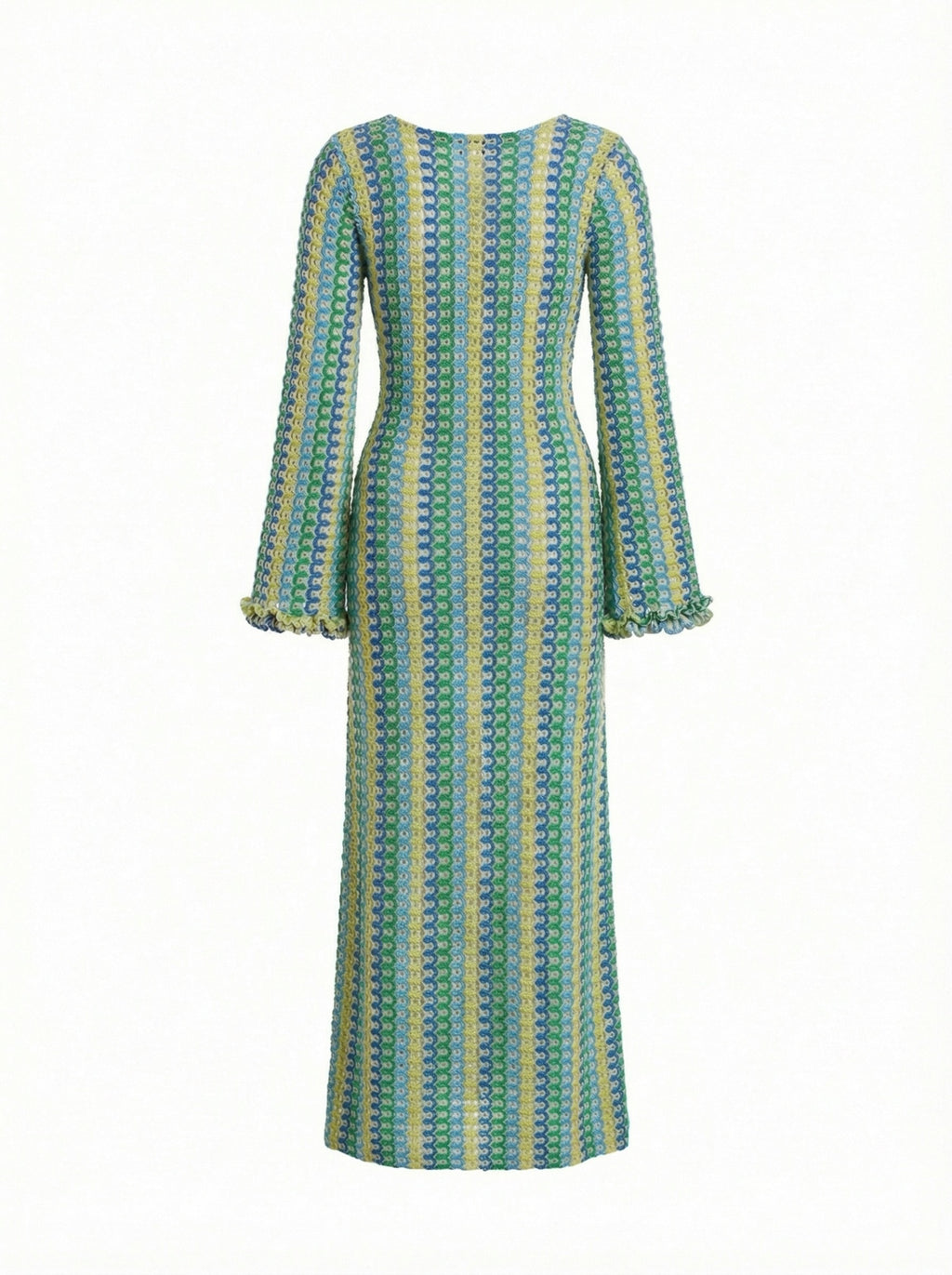 Crocheted Knitted Kleid - Sommerkleid Damen gehäkelt