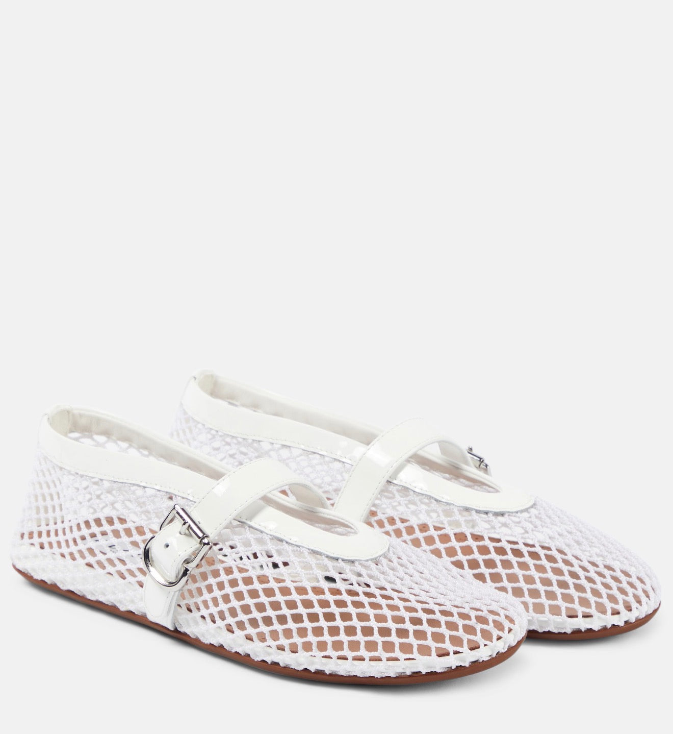 Mary Jane Mesh Ballerinas – Summer Edit