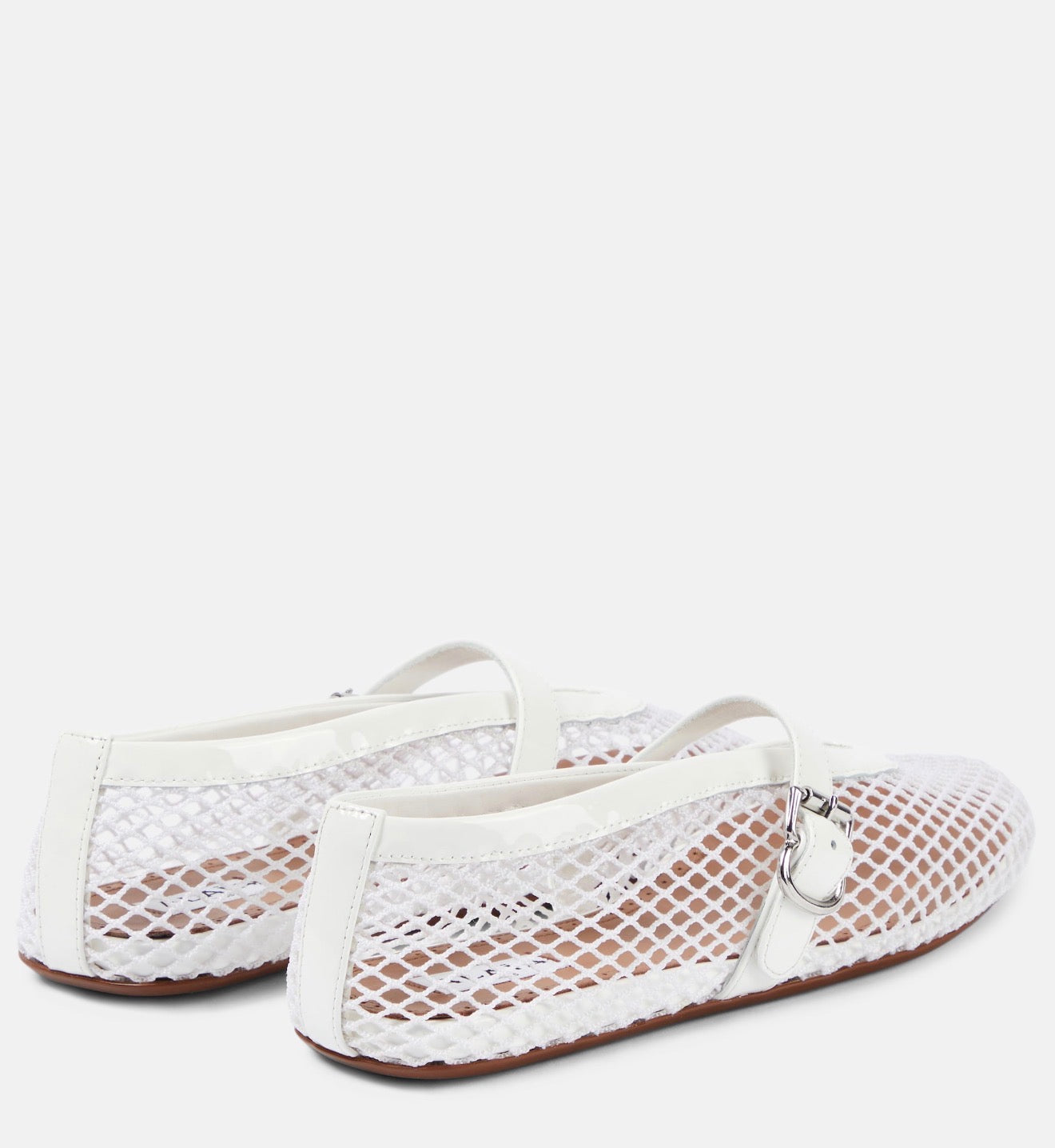 Mary Jane Mesh Ballerinas – Summer Edit
