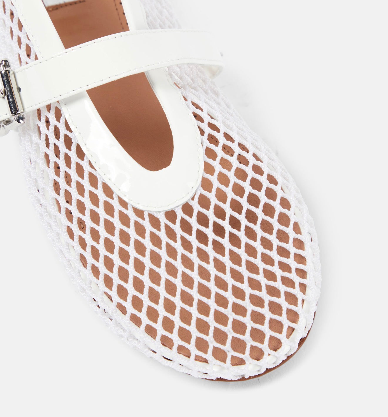 Mary Jane Mesh Ballerinas – Summer Edit