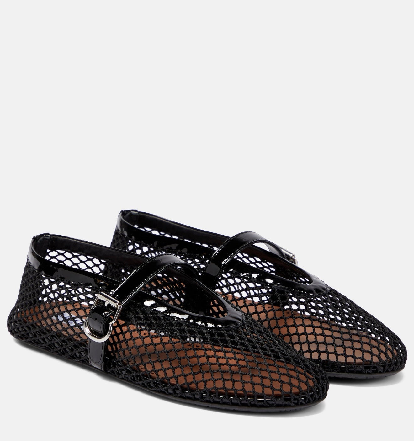 Mary Jane Mesh Ballerinas – Summer Edit