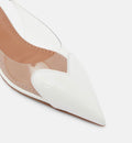 Slingback Flats Transparent – Minimal Pointed