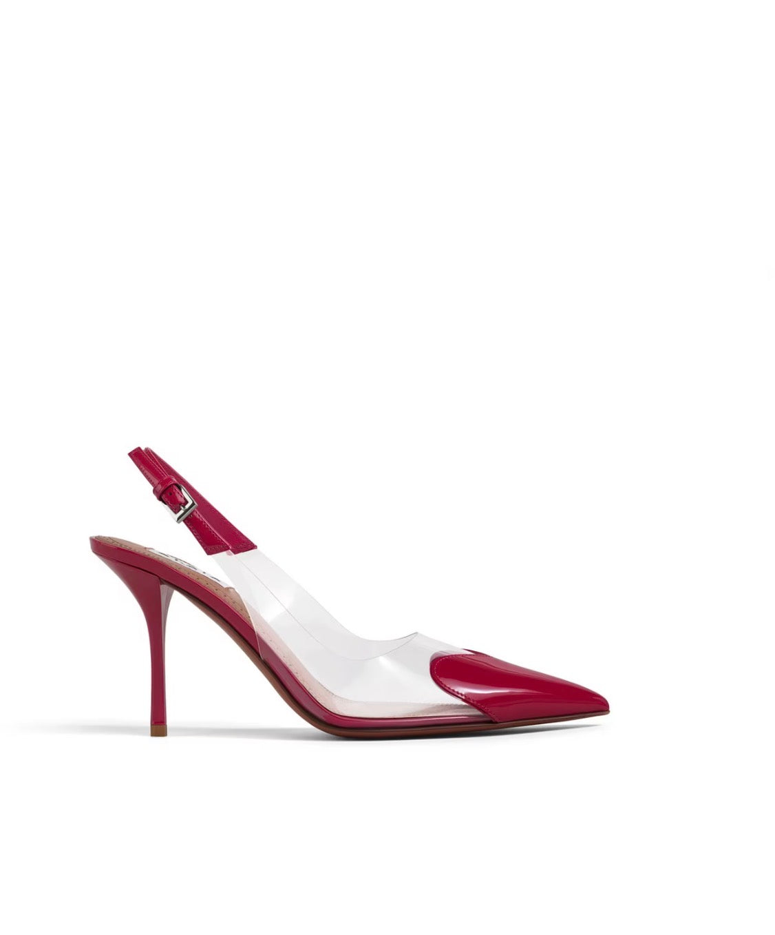 Slingback Heels Transparent – Luxe Pointed