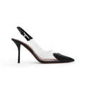 Slingback Heels Transparent – Luxe Pointed